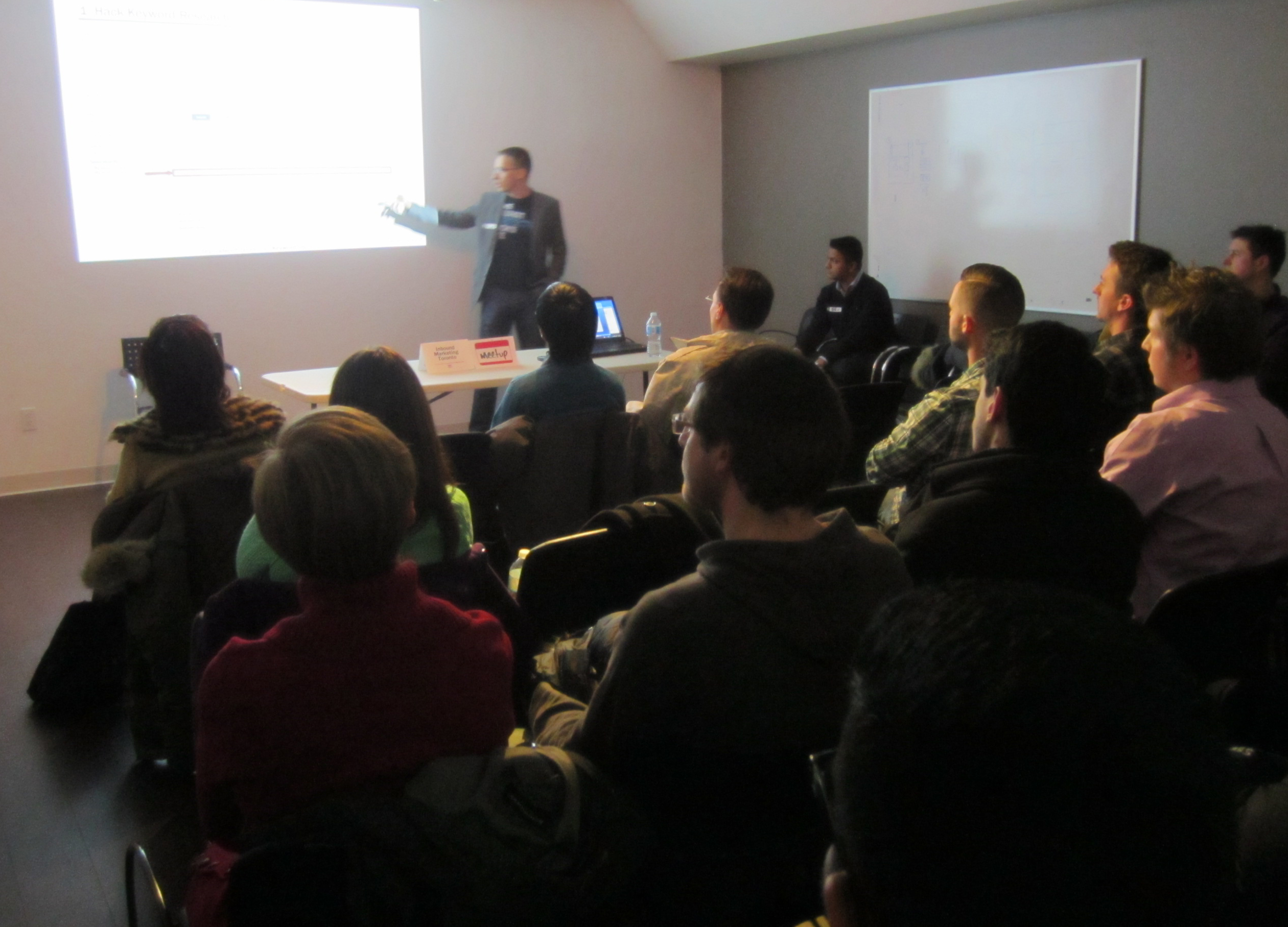 Inbound Marketing Toronto meetup photo 3 #InboundTO meetup recap: Supercharge Your Inbound Marketing in 2013