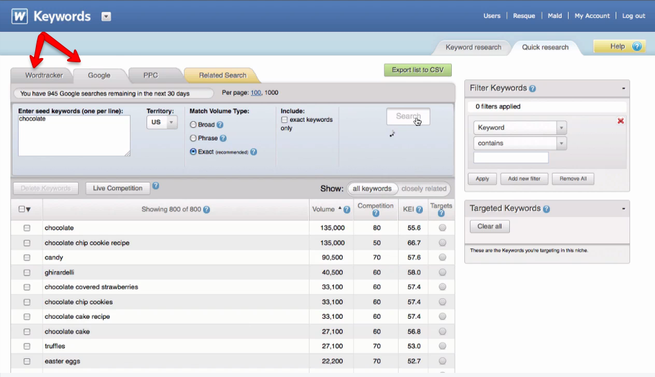 Wordtracker Wordtracker Top 10 SEO Tools Worth the Price