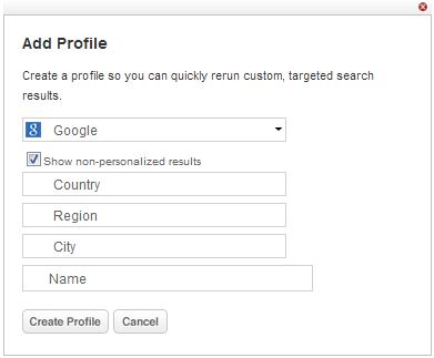 custom search profile The Ultimate Guide to the MozBar SEO Extension for Chrome & Firefox