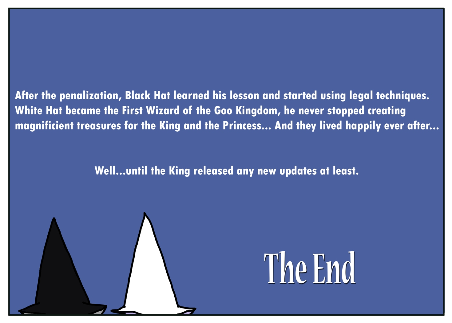 SEO Comic - Ending Comic P2 ending SEO Comic Part 2: If SEOs were Wizards...