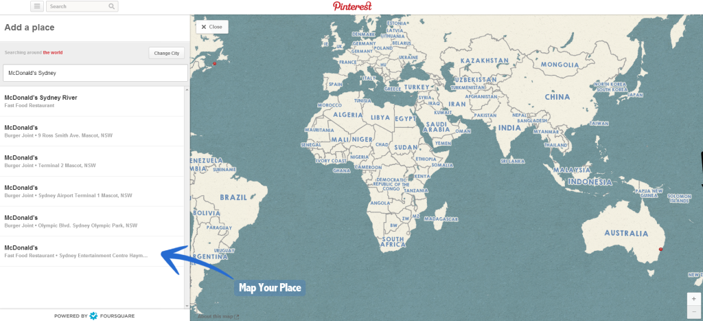 Pinterest Launches ‘Place Pins’ A Local SEO Secret Pinterest 8 1024x467 Pinterest Launches ‘Place Pins’ A Local SEO Secret