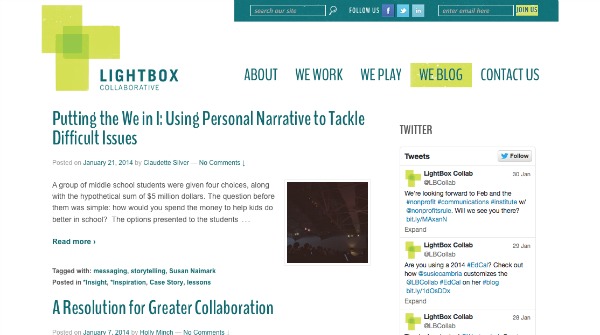 20 Awesome Nonprofit Marketing Blogs You Should Be Reading Lightbox Collaborative 20 Awesome Nonprofit Marketing Blogs You Should Be Reading