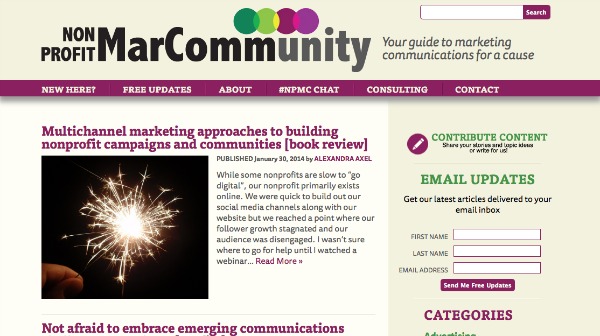 20 Awesome Nonprofit Marketing Blogs You Should Be Reading NonprofitMarCommunity 20 Awesome Nonprofit Marketing Blogs You Should Be Reading