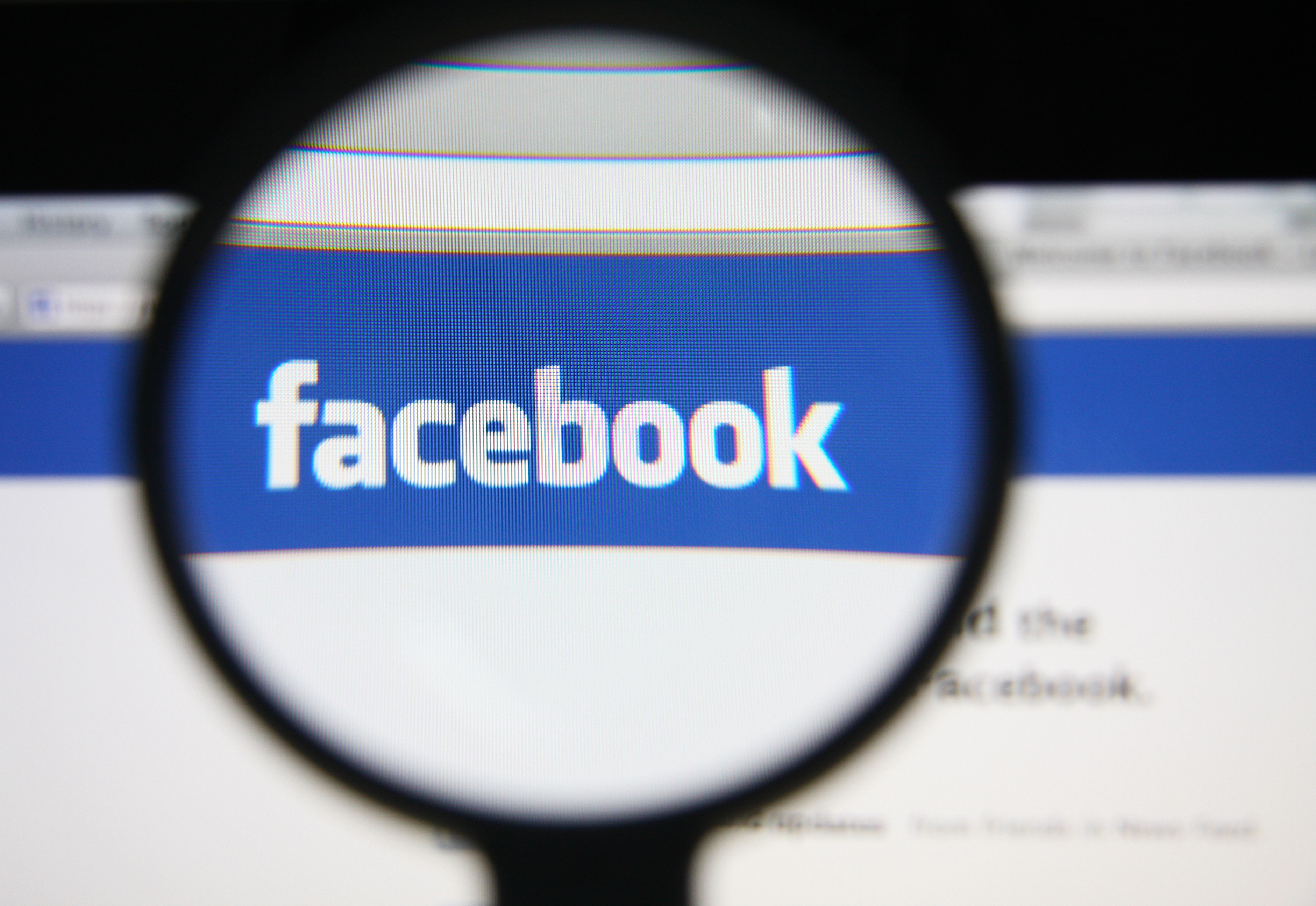 Facebook banner magnified